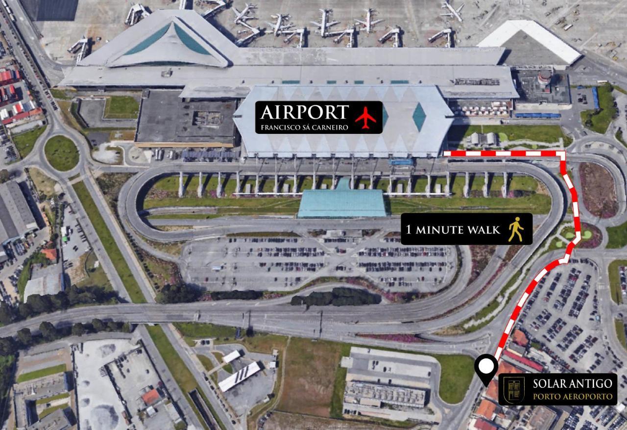 Solar Antigo Porto Aeroporto Bed & Breakfast Maía Dış mekan fotoğraf